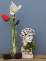 Tête David en plâtre - petite série - n°06