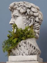 Tête David en plâtre - petite série - n°06