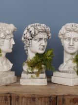 Tête David en plâtre - petite série - n°27