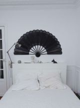 Éventail cannage sombre - 144 cm