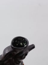  Carafe vase hippocampe - céramique émaillée