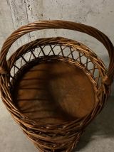 Desserte bar en rotin