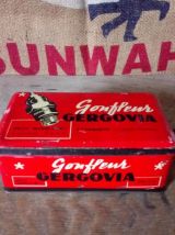 Ancienne boite en tôle lithographiée (bougies))