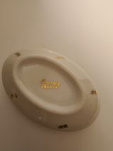 Boîte Porcelaine De Limoges Décor Floral