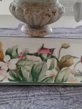 Plat à cakes en faïence de Gien