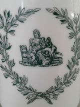 Grand pot vintage en opaline 