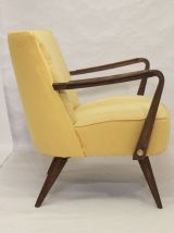 Fauteuil vintage année 50 restauré.