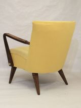 Fauteuil vintage année 50 restauré.