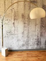 Lampadaire ARC pied marbre
