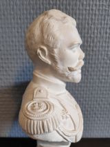 buste de Nicolas II en plâtre