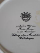 2 ASSIETTES  VILLEROY ET BOCH
