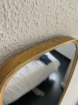 Miroir vintage 1960 rétroviseur - 46 x 24 cm