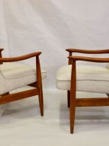 Paire de fauteuils GFM-87 Juliusz Kedziorek 1960.