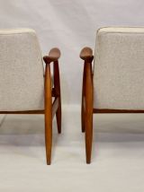 Paire de fauteuils GFM-87 Juliusz Kedziorek 1960.