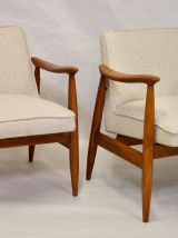 Paire de fauteuils GFM-87 Juliusz Kedziorek 1960.