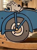 Chaise à bascule Tintin de Michel Aroutcheff