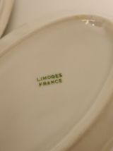 Bonbonnière Porcelaine de Limoges décor floral