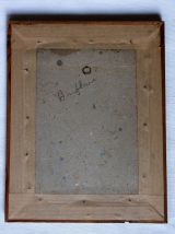 Dessin mine de plomb Eugène Véder "Eglise d'Honfleur". 