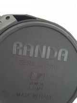 Lampe de bureau noire vintage Veneta Lumi