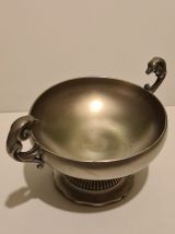 Coupe de mariage etain signé anse tête de bélier