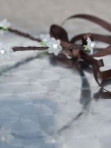 Couronne de fleurs médiévale