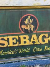 Tableau de boutique SEBAGO vintage 