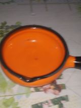 Poêlon orange VALLAURIS