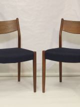 Set de 4 chaises en teck  Cees Braakman pour Pastoe 1960.