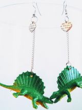 Boucles d’oreilles dinosaure, boucles d’oreilles Spinosaurus