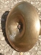 bougeoir  en  laiton , vintage