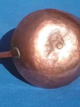 bougeoir  en  cuivre ,vintage