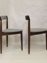 Lot de 4 chaises d'Hans Olsen pour Frem Rojl Danemark.