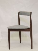 Lot de 4 chaises d'Hans Olsen pour Frem Rojl Danemark.