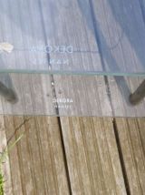 Table basse/étagere/présentoir vintage 50s/60s siglée DEKORA