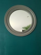 Grand miroir bois vintage