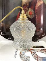 Lampe baladeuse en verre moulé pressé 