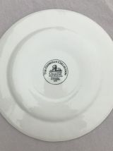 Série de 6 assiettes - en porcelaine anglaise