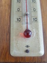 Ancien baromètre et thermomètre 1900