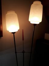 lampadaire  de la maison lunel   ; 1950  laiton  ;   h160x50
