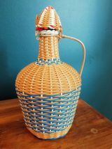 Dame jeanne en scoubidou années 60