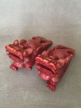 Paire de lions Pixiu