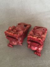 Paire de lions Pixiu