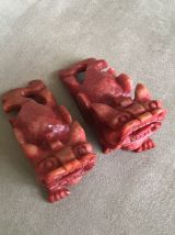 Paire de lions Pixiu