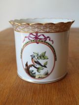 Pot cache pot porcelaine de limoges années 70