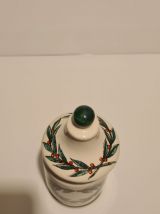 Pot moutarde Parizot faïence Digoin Sarreguemin décor Fruits