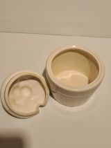 Sucrier céramique décor à la barbotine mûres, sans marque