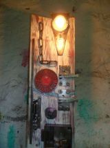 LAMPE DE TABLE - VINTAGE - UPCYCLING