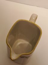 Petit pot à lait porcelaine de Limoges PL décor floral