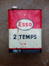 Bidon ancien Esso