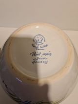 Pichet en faïence de Pornic décor floral Annecy